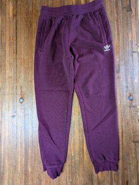 Adidas Sweatpant Jogger Medium Burgundy